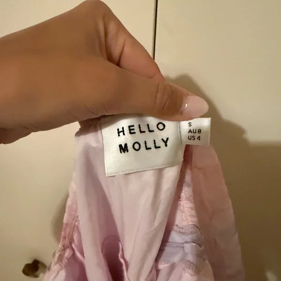 Hello Molly Pink Maxi Dress - Picture 3 of 3